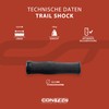 'Contec "Trail Shock D2 Dual Compound Handlebar Clamp Bicycle Handlebar