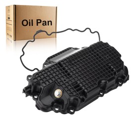 AngyMeck Lower Engine Oil Pan with Drain Plug & Gasket Compatible with Infiniti Q50 2016-2021 Q60 2017-2021 Only AWD 3.0L Replace 111105CB2B