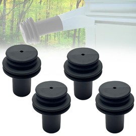 Rain Gutter Spouts Protector Cover for RV, Van, Travel Trailer Roof Rail Gutter Drain Protect Accessories, 4 Pcs