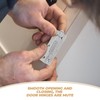 Operitacx 2pcs Stainless Steel Self Closing Door Hinges Durable Replacement