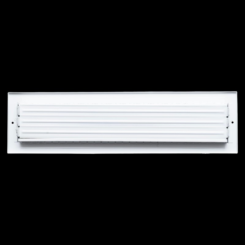 Fits 20x4 Duct Opening Steel Adjustable Air Supply Grille by