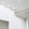 MiniSun | Modern Fire Rated Gloss White GU10 Recessed Ceiling