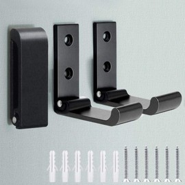 COOLBOTANG Wall Hanging Hooks, Foldable, Set of 3, Wall Hooks, Aluminum Alloy, Load Capacity: Approx. 11.0 lbs (5 kg), Hanger Hook, Coat Hanger, Coat Hook, Hat, Clothes Hanger, Entryway, Bathroom, Sleeping, Kitchen, Screws Included