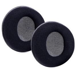SINOWO Replacement Earpads for Sony MDR-RF6000,RF6500,RF7000,RF7100,MDR-DS6000,DS6500,DS7000,DS7100,XD150,XD200 Headphones,Ear Pads Cushions with Noise Isolation Memory Foam,Softer Velour-Black