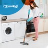 CLEANHOME Floor Scrub Brush Tile Tub Scrubber Brush with 4