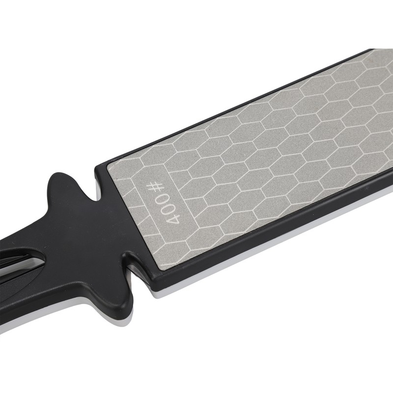 Knife Sharpener Multifunctional Diamond Dual Sided 400 1000 Grit Scissors