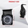 SHENKENUO Full LED Fog Lights Lamps Fit For 2003-2006 GMC