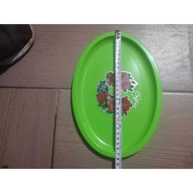 Plásticos genéricos Plato Tampiqueño D Plástico Plato Ovalado Grande 28cm,