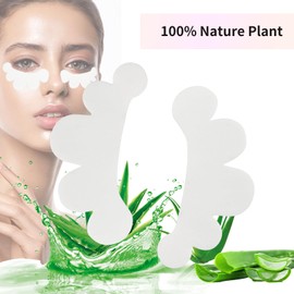 50 Pairs Eyelash Extension Gel Patches Kit, Lash Extension Lint Free Under Hydrogel Eye Mask Pads Beauty Tool with Case (Pink, 50)