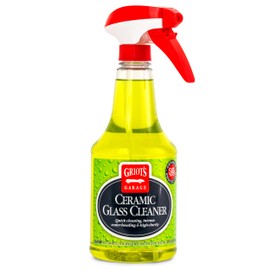 Griot's Garage Ceramic Glass Cleaner Spray for Car Windows, Windshields, Mirrors and Home Use, Cleans and Protects, Streak-Free, 10835, 22oz