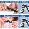 SHINLEA Nail Clippers for Seniors Thick Toenail, Professional Fingernail Toenail