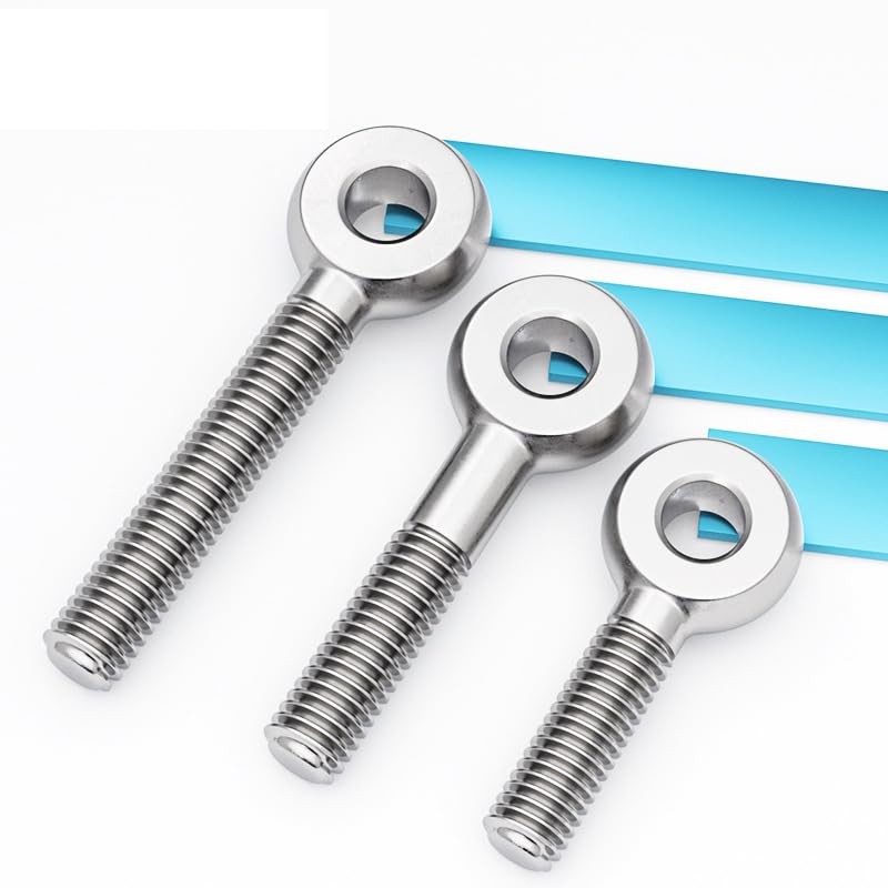 binifiMux 4pcs 304 Stainless Steel M10 x 35mm Machinery Shoulder