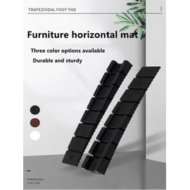 Furniture Leveling Shims for Uneven Furniture – 10-Piece Plastic Wedge Set for Stable Home Furniture Setup