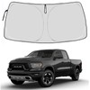 Front Windshield Sun Shade for 2024 Dodge RAM 1500 2023-2017