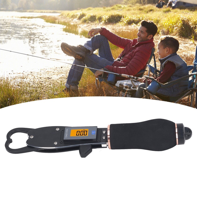 Portable Fish Lip Grip Aluminum Alloy 55lbs 240mAh Antislip Fish