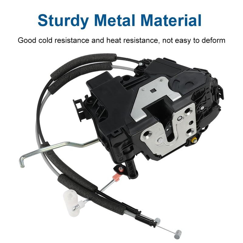 WMPHE Front Left Door Lock Latch Actuator, Metal Door Latch