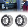2Pcs Double Row Ball Bearing High Speed Operation Excellent Manufacture