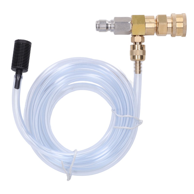 Chemical Injector Brass Stainless Adjustable Downstream Injector with 9.8ft Tube