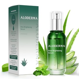 Aloderma Sérum Facial Iluminador De Aloe Vera Con 65 De Aloe Vera Orgánico, Niacinamida Y Vitamina C Para Una Piel Luminosa Y Radiante. Sérum Natural 