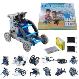 Coolest Gifts Toys for 10 Year Old Boys - Science Robotics Kits for Kids Age 8-12 - Robot Toys for Kids 8-12 - Solar Robot kit - Stem Projects for Kids Ages 8-12 - Science Experiments for Kids 9-12…