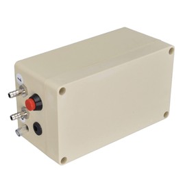 Milking Vacuum Pump, 48W 12V Portable Large Suction Pulsation Electric Milking Machine Accessory, Automatic Livestock Goat Milker Plastic Stable Milking Equipment for Sheep Cow