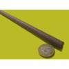 Micarta Phenolic LE Linen Rods: 0.437" (7/16) Diameter x 24"