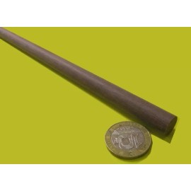 Micarta Phenolic LE Linen Rods: 0.437" (7/16) Diameter x 24" Length