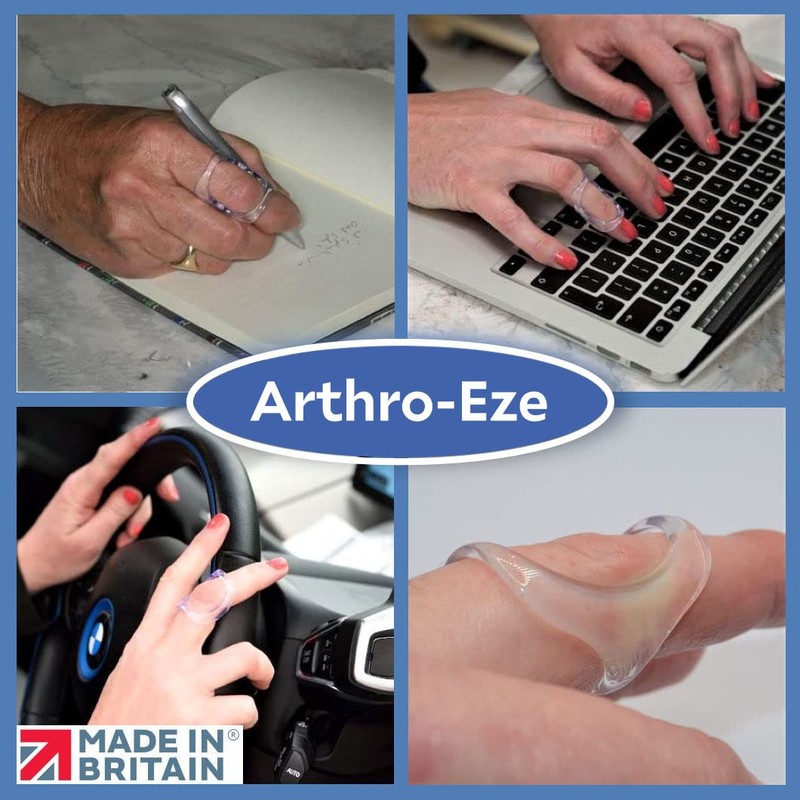 ArthroEze Oval Clear Finger Splint For Finger Arthritis - Mallet