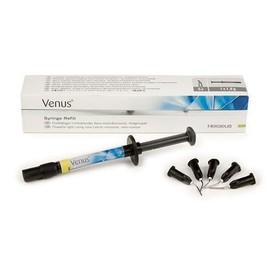 Kulzer KU-66040354 Venus Diamond Flow Syringe Composite, 1.8 g, A1, Shape