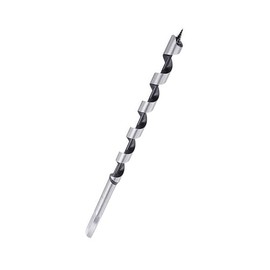YiiSeeJo 2 Pcs 1/2" x 14" Wood Auger Drill Bit, Ship Auger Drill Bit with 1/2 Inch Hex Shank
