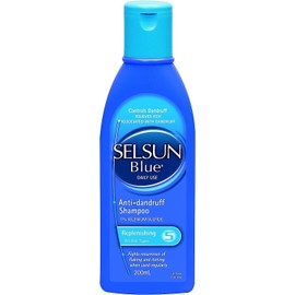 Selsun Blue Replenishing Anti-Dandruff Shampoo, 200ml – Helps Fight Dandruff and Leaves Hair Feeling Soft