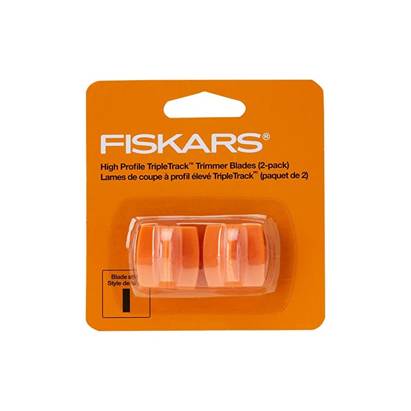 Fiskars 1968701001 Replacement Steel Blade Carriage for 12" Portable Trimmer