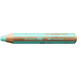 STABILO Woody 3 in 1 Pencil, Pastel Blue