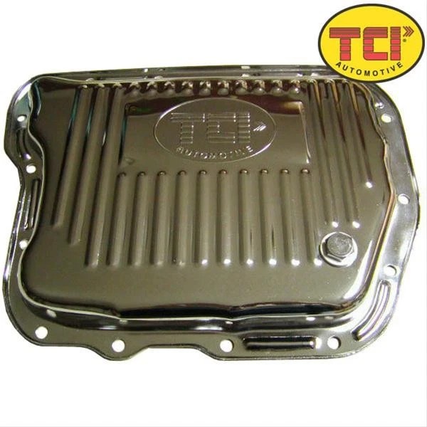 TCI Replacement Steel Transmission Pan Fits Chrysler Torqueflite 727 128011