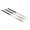 TSUBOSAN Diamond File Set, 3 Types, Flat/Semi-Round/Round #200 ST-12