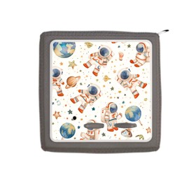 Schutzfolie für Toniebox - Toniebox Schutzfolie - Aufkleber Toniebox - hergestellt in Deutschland (Tonieboxfolie, Ohne Glitzer, Astronaut)