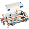 lonfypeng Ambulance Toy Truck for Kids 3-8, Large Toy Cars