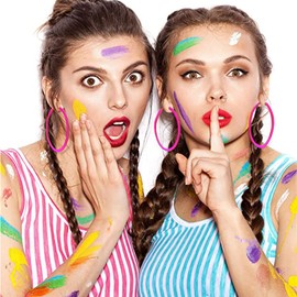 Vintage Neon Earrings for Women, Neon Earrings, Retro Hoop Earrings, Round Earrings Set, Acrylic Neon Statement Hoop Earrings for Women, 80s Neon Party Costume Accessories, Everyday Costume Party,