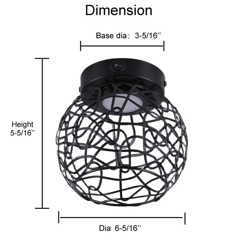 Maichis 12V RV LED Pendant Light Fixture with Built-in Non-Replaceable