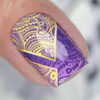 Whats Up Nails - P082 Twisted Teardrop Water Decals Sliders
