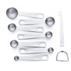 Vivi Bakie Measuring Spoons, Set of 4/8, Stainless Steel, Thick,