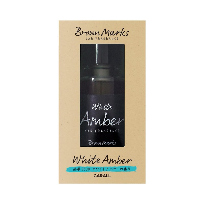 Harukado / CARALL Brown Mark Liquid White Amber Model Number: