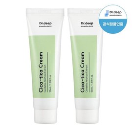 Dr. Deep (현대Hmall)닥터딥 시카티카크림 50ml x2 (Hyundai Hmall) Dr. Deep Cica Tica Cream 50ml x2