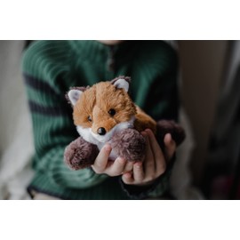 Baby Fox Plush Toy | Super Soft Fox Stuffed Animal Toys for Toddlers 1-3 | Cute Plushies for Kids’ Bedroom or Playroom | 9” Stuffed Animals for Girls & Boys | Stuffed Fox Plushies by Exceptional Home