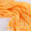 Gzcvba Cheesecloth Sparkly Table Runner 35x120 Inches Gauze Boho Rustic