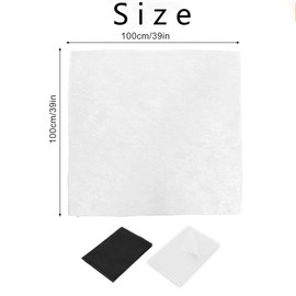 Light Weight Fusible Interfacing for Sewing 100x100cm Non Woven Interfacing Fabric for Sewing, Iron-on Interfacing for Crafting Quilting Sewing DIY Crafts Supplies