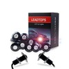 LEADTOPS Eagle Eye LED Lights, 10-pack DIY 12V Ultra thin