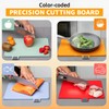 4-Piece Non-Toxic Cutting Board Set with Premium Scissors and Holder