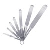 7-piece Caulking Spatula Tool Set, Professional Stainless Steel Caulk Finishing