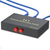 RJ45 Network Switch Selector 2x1 Ethernet RJ45 Network Switch Splitter